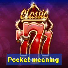 Pocket meaning