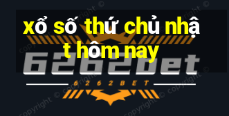 xổ số thứ chủ nhật hôm nay