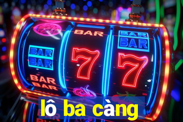 lô ba càng