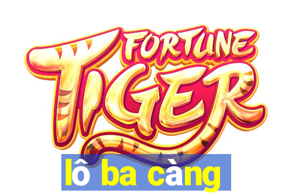 lô ba càng