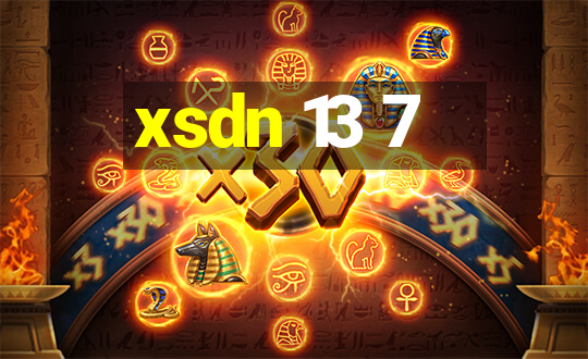 xsdn 13 7