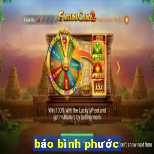 báo bình phước