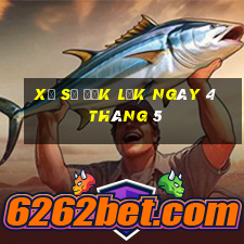 xổ số đắk lắk ngày 4 tháng 5