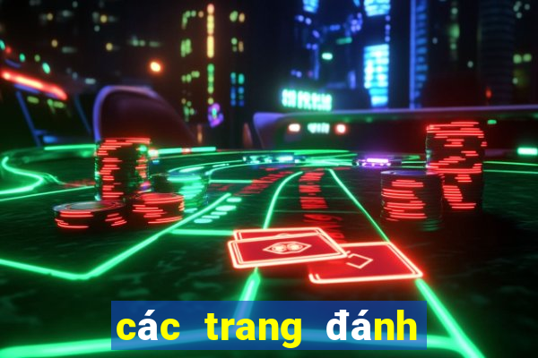 các trang đánh bạc online