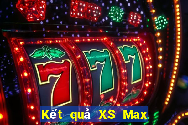 Kết quả XS Max 3D ngày thứ năm