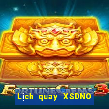 Lịch quay XSDNO ngày 8