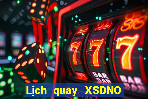 Lịch quay XSDNO ngày 8