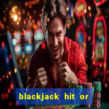 blackjack hit or stay card