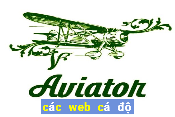 các web cá độ uy tín