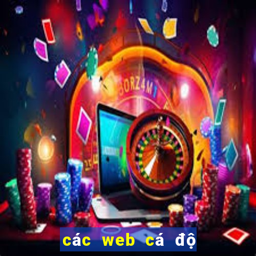 các web cá độ uy tín