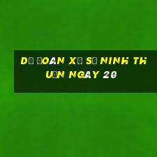 Dự Đoán Xổ Số ninh thuận ngày 20