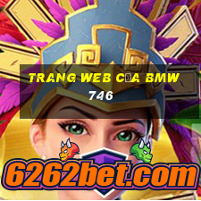 Trang web của BMW 746