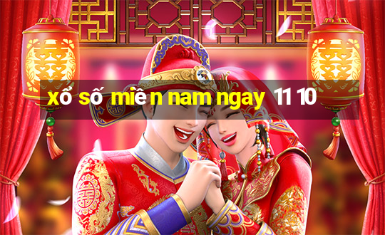 xổ số miền nam ngay 11 10