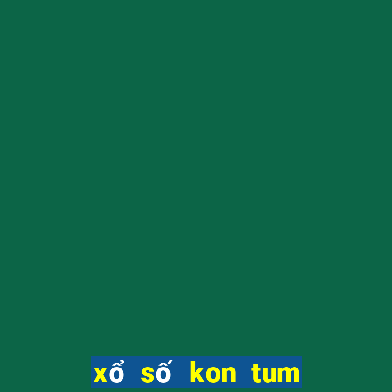 xổ số kon tum 3 2 2024