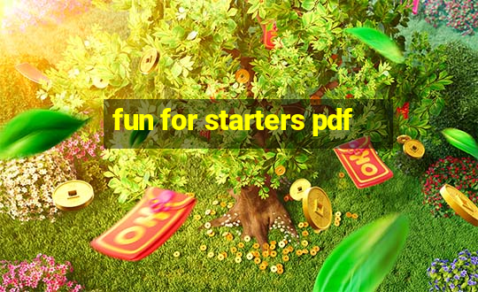 fun for starters pdf