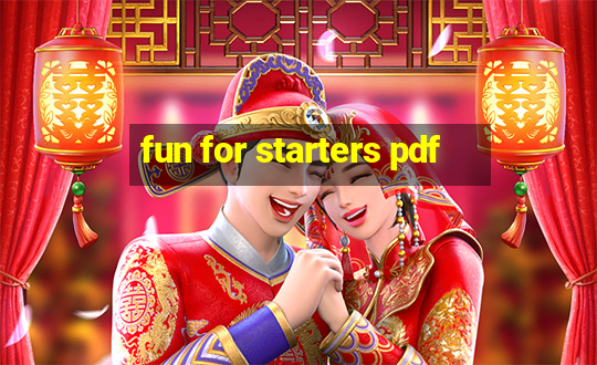 fun for starters pdf