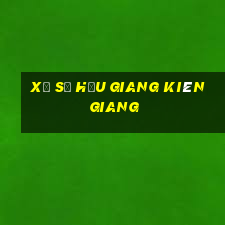 xổ số hậu giang kiên giang