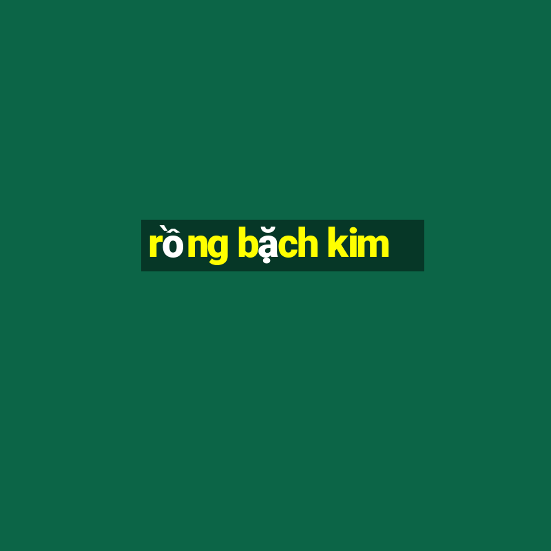 rồng bặch kim