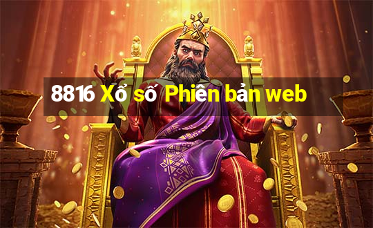 8816 Xổ số Phiên bản web