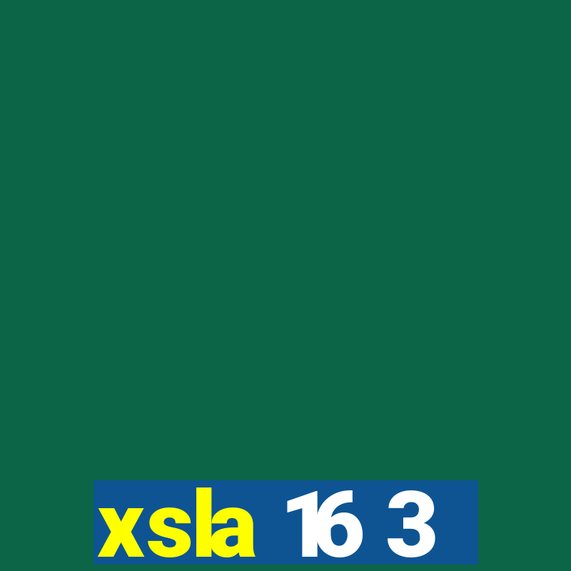 xsla 16 3