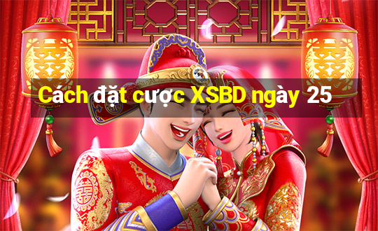 Cách đặt cược XSBD ngày 25