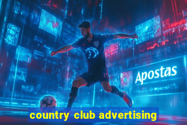 country club advertising