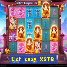 Lịch quay XSTB Thứ 7