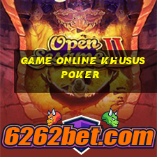 game online khusus poker