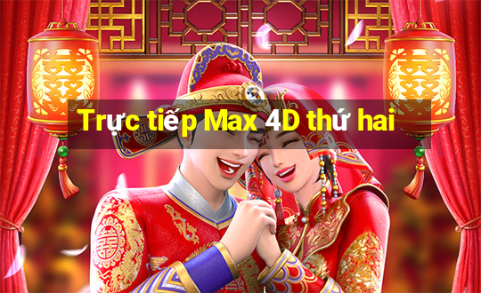 Trực tiếp Max 4D thứ hai