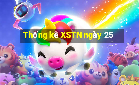 Thống kê XSTN ngày 25