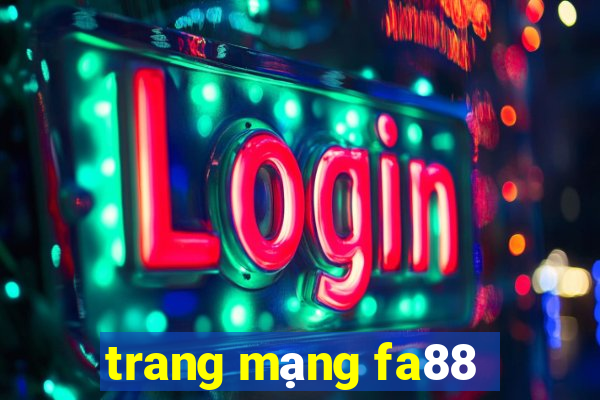 trang mạng fa88