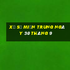 xổ số miền trung ngày 30 tháng 9