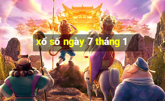 xổ số ngày 7 tháng 1