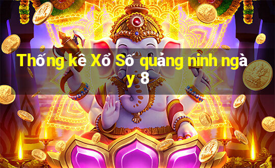 Thống kê Xổ Số quảng ninh ngày 8