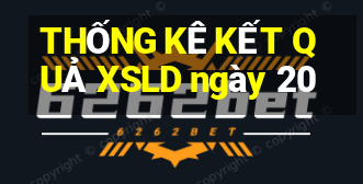 THỐNG KÊ KẾT QUẢ XSLD ngày 20