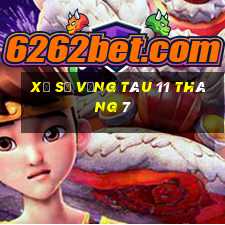 xổ số vũng tàu 11 tháng 7