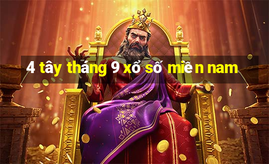 4 tây tháng 9 xổ số miền nam