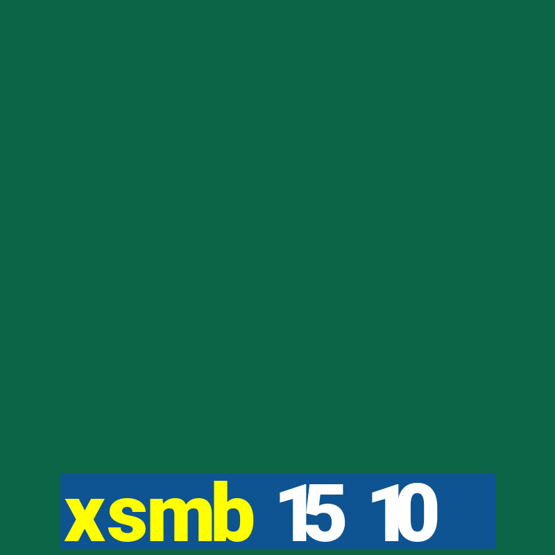 xsmb 15 10