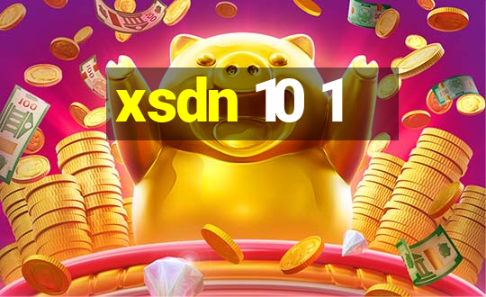 xsdn 10 1