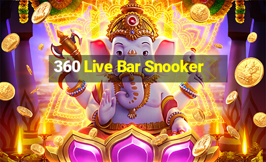 360 Live Bar Snooker