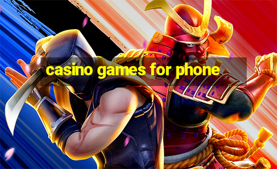 casino games for phone