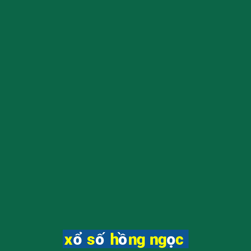 xổ số hồng ngọc