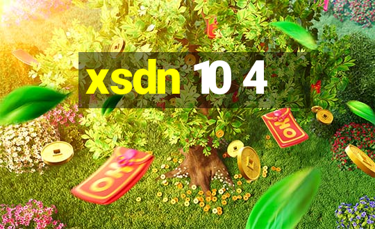 xsdn 10 4