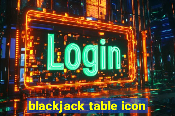 blackjack table icon