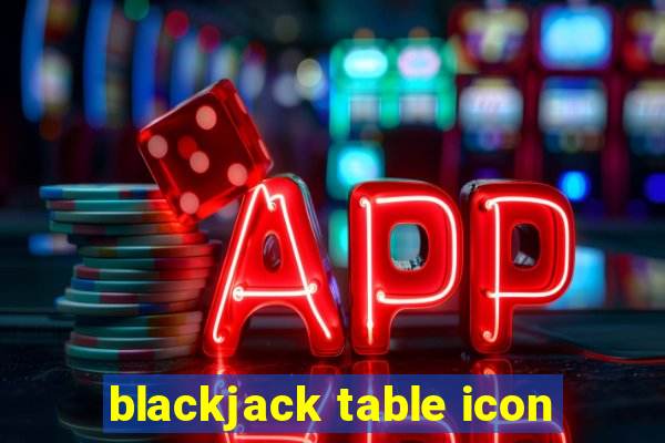 blackjack table icon