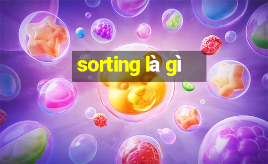 sorting là gì