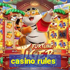 casino rules