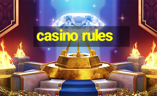 casino rules