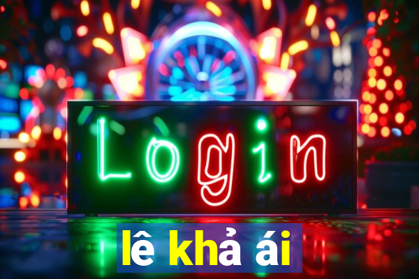 lê khả ái