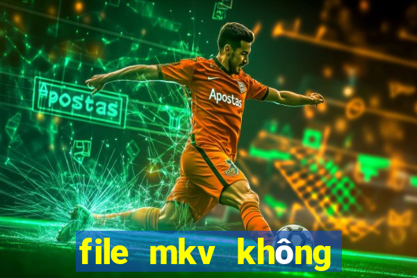 file mkv không có tiếng